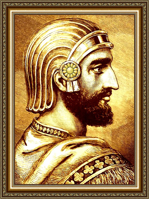 headshot of Cyrus the Great